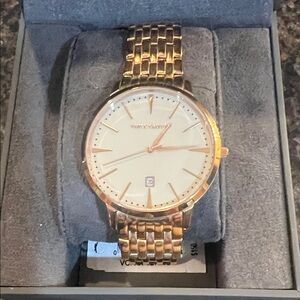 Vince Camuto Gold Watch with Cream Dial